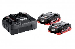 Metabo Basic Set 2x 18V LiHD 4.0 Ah, ASC 55  (Cardboard box) £159.95